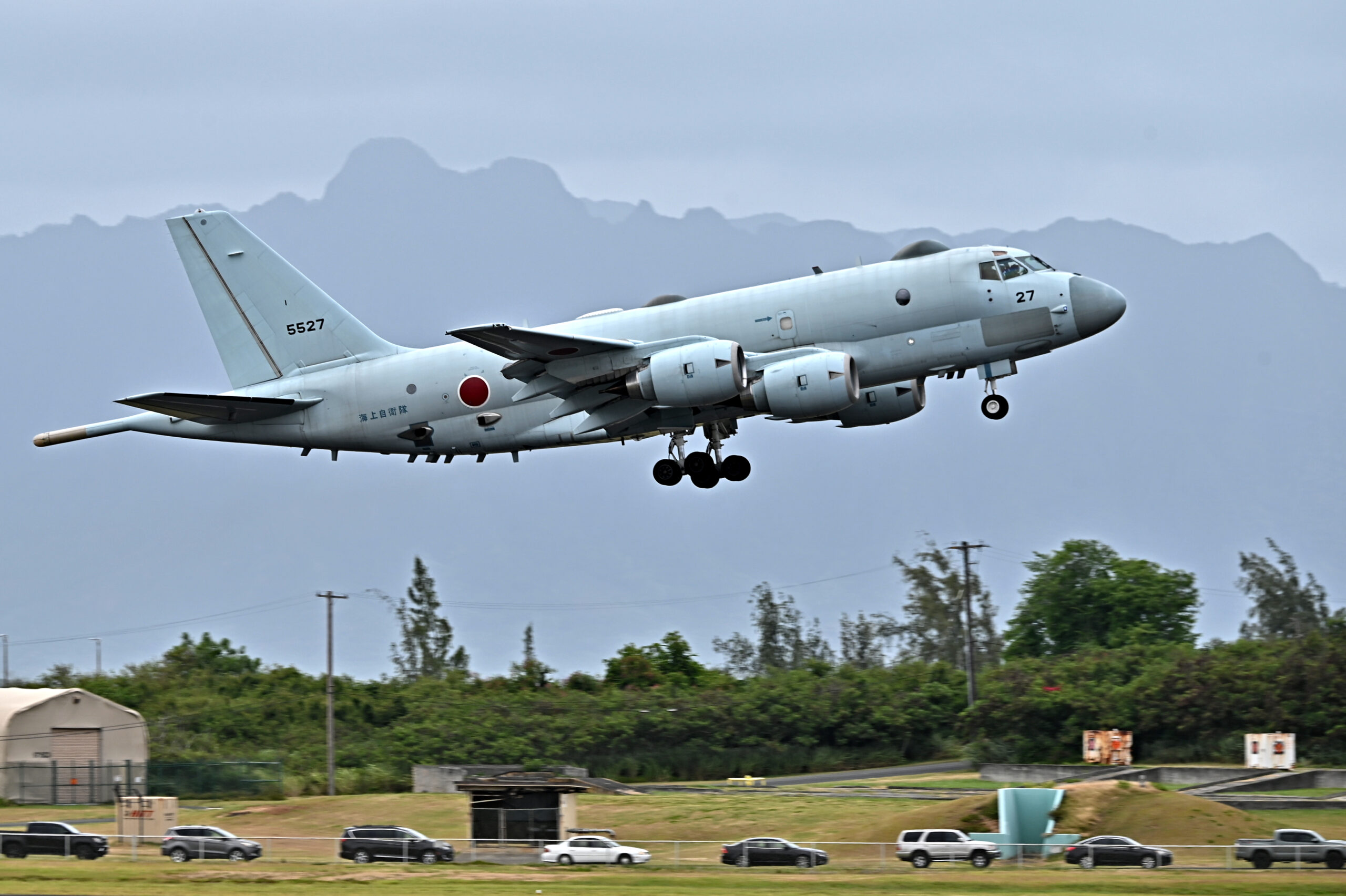 Patrol aircraft P-1 of Japan Maritime Self-Defense Force took off from the Marine Corps Air Station Kaneohe Bay During Exercise Rim of the Pacific(RIMPAC)2024,july9. Twenty-nine nations,40 surface ships,three submarines,14 national land forces, more than 150 aircraft and 25,000 personnel are participating in RIMPAC in and around the Hawaiian Islands,june27 to Aug.1.The world`s largest international maritime exercise,RIMPAC provides a unique training opportunity while fostering and sustaining cooperative relationships among participants critical to ensuring the safety of sea lanes and security on the world`s oceans.RIMPAC 2024 is the 29th exercise in the series that began in 1971.(Japan Maritime Self-Defense Force Photo by Petty Offiser 2nd Class Atsushi Mashima)

Released
Combined Joint Information Bureau(CJIB)
Email:rimpac.cib.vi@gmail.com
808-520-4016
via DVIDS