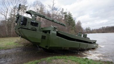 M3 amphibious pontoon bridge systems for Latvia.