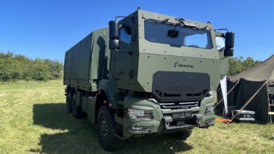 TGS-Mil Protected truck.
