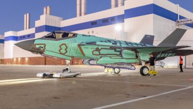 Final assembly of JF-501 airframe (Finland's first F-35) rolled out of Lockheed Martin Fort Worth facility