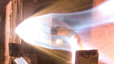 Facility for hypersonic materials.