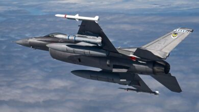 Stand-In Attack Weapon and an F-16.