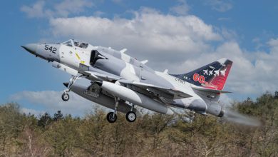 Top Aces' training aircraft featuring Advanced Aggressor Mission System.
