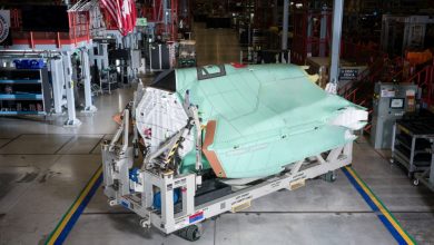 F-35 center fuselages