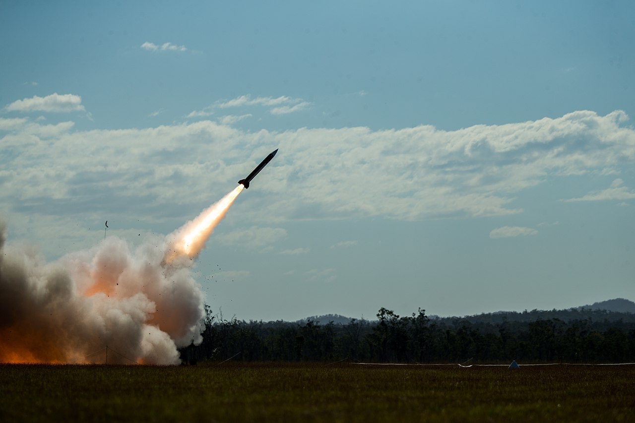 MIM 104 Patriot fired at the Exercise Talisman Sabre 2021